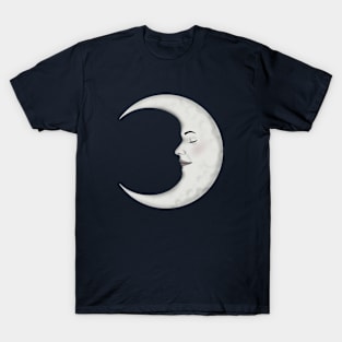 Lady on the Moon T-Shirt
